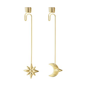 2024 ljushållare, stjärna och måne, 2 st.