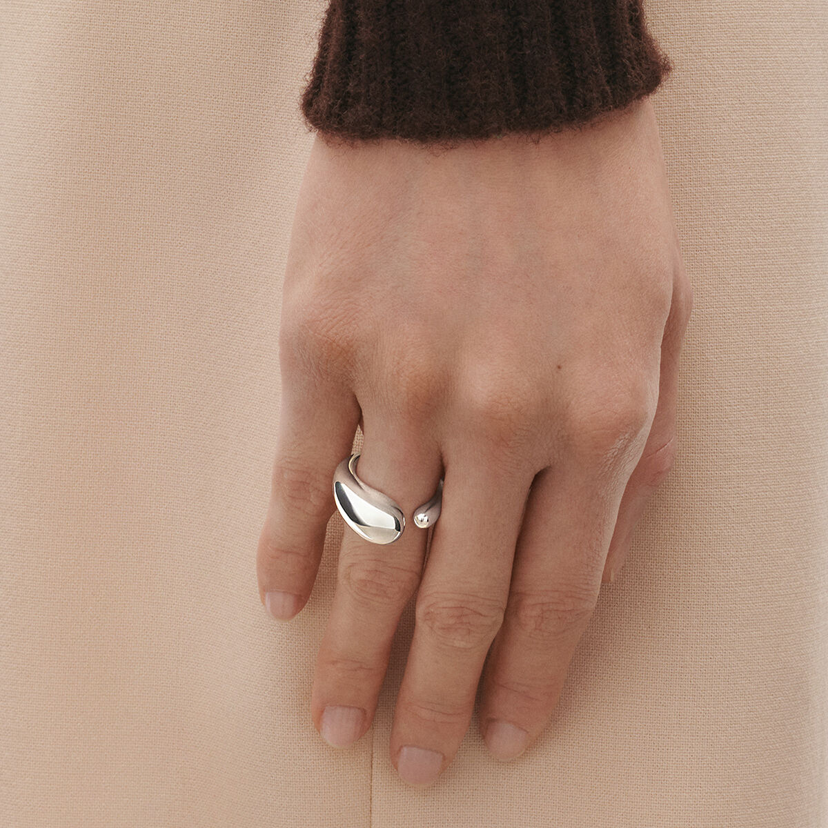 MERCY large simple ring in sterling silver | Georg Jensen