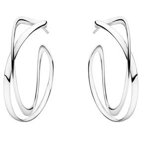 INFINITY øreringe - sterlingsølv, store