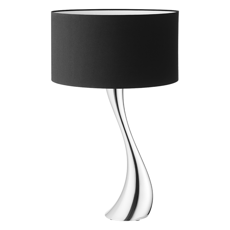 Rusland patrice eksplicit Cobra lampe i stål med sort skærm i dansk design (medium)