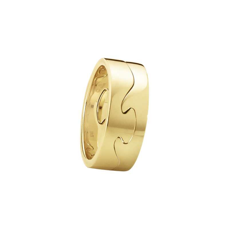FUSION 2-teiliger Ring - 18 kt Gelbgold