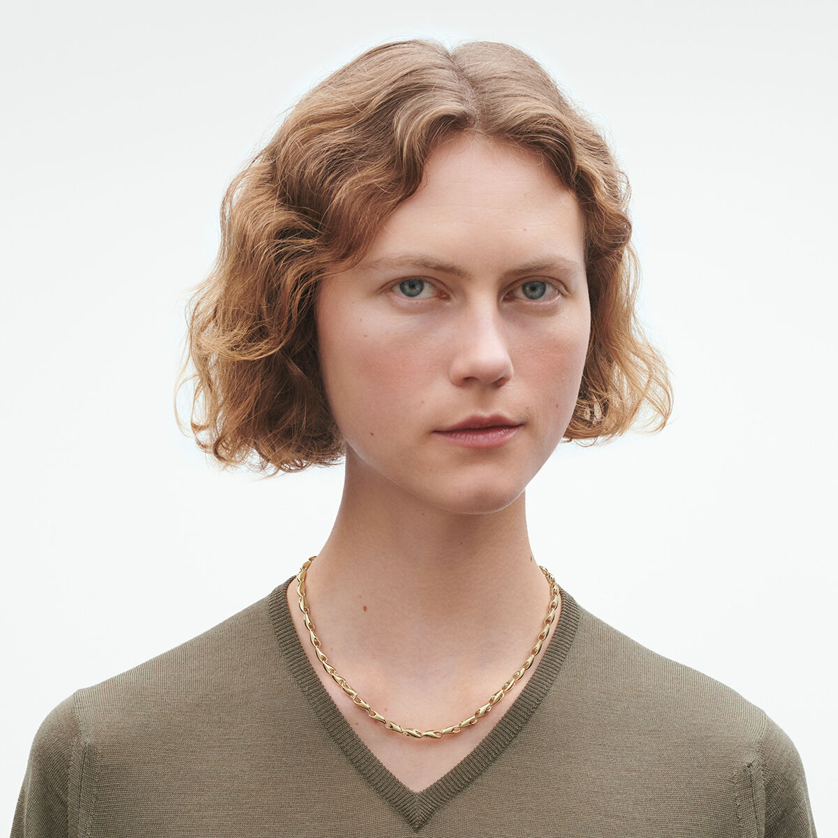 レア 70mm シンセティックオパール ガネーシャ 御祈祷済み ジョージ ジェンセン リフレクト (GEORG JENSEN REFLECT) スリムリンク