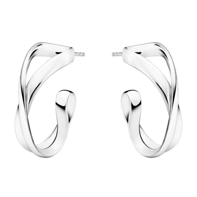 Georg jensen infinity earrings sale