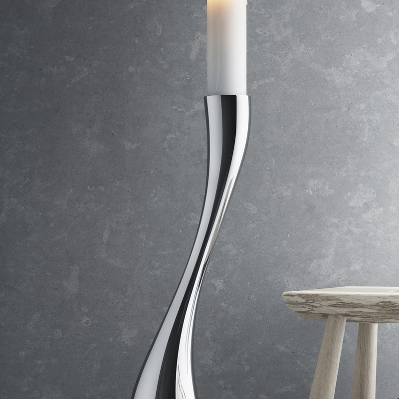 Georg Jensen Cobra Table Lamp Small Black Lampshade