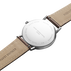 KOPPEL - 38 mm, Quartz, white dial, brown leather strap