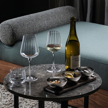 BERNADOTTE white wine Glass, 6 pcs.  - Design Inspired by Sigvard Bernadotte