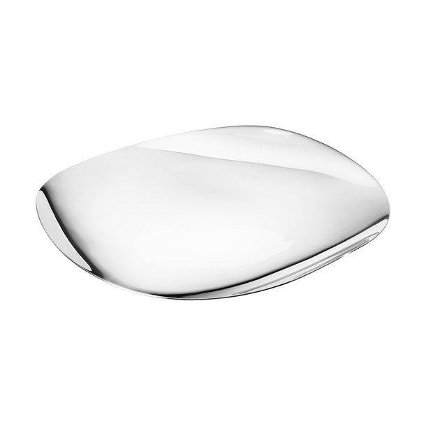 Cobra serving bowl, medium in stainless steel