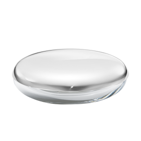 MODERN silver box, large