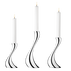 COBRA Ljusstake i tre delar, inkl. ljus