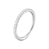 AURORA ring - 18 kt. hvidguld med brillantslebne diamanter