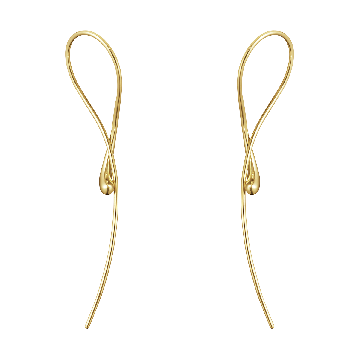 georg jensen mercy earrings gold