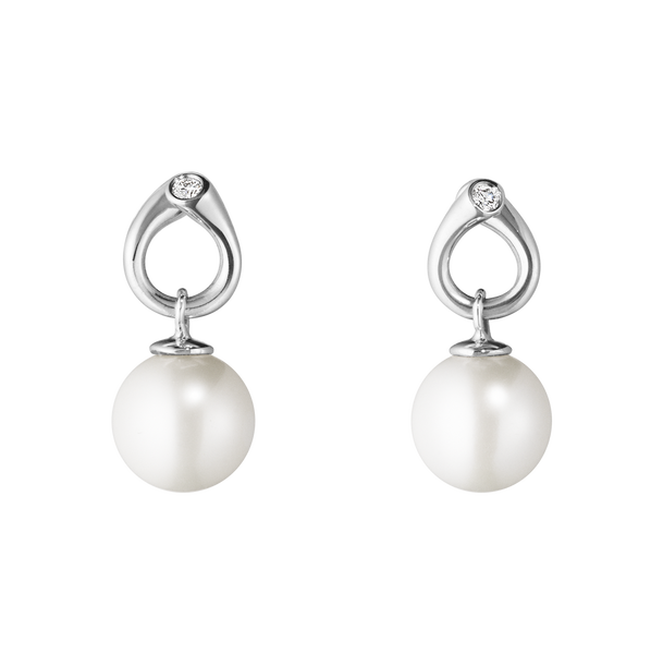   Magicピアス　18Kホワイトゴールド　ダイヤモンド 3519817-MAGIC-earrings-pearl-