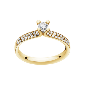 MAGIC ring - 18 kt. yellow gold with brilliants