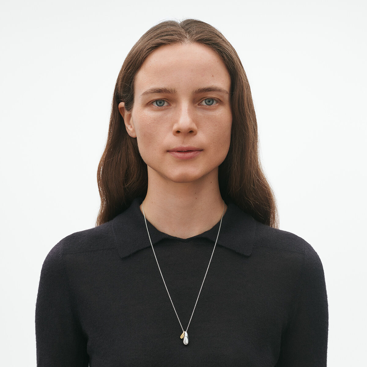 ゼータトゥレイト　クリスタルジャベリン　確認用　引退品　まとめ ジョージ ジェンセン リフレクト (GEORG JENSEN REFLECT) ダブルペンダント