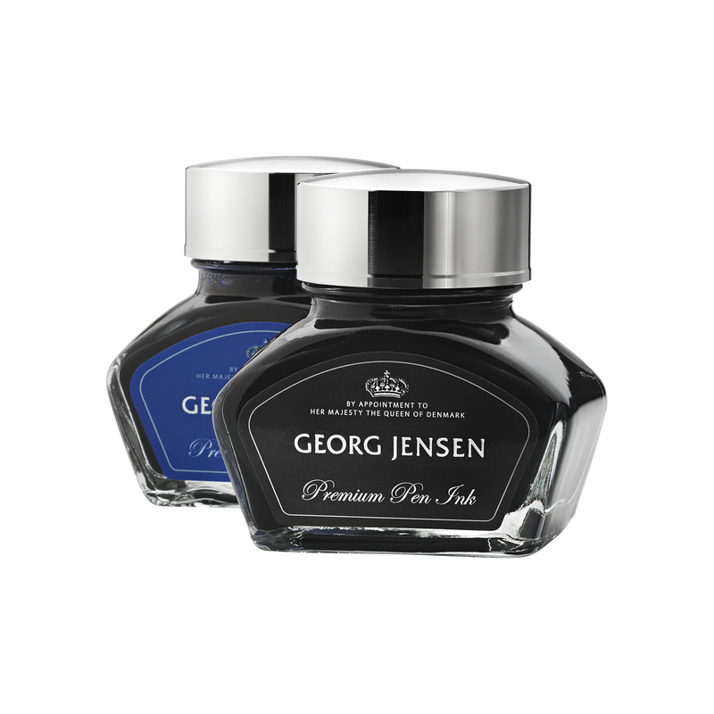 Fountain pen ink well, black