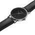KOPPEL - 41 mm, Quartz, black dial, black leather strap