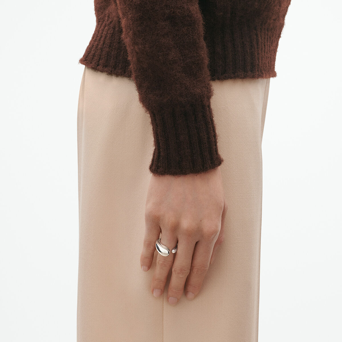 MERCY large simple ring in sterling silver | Georg Jensen