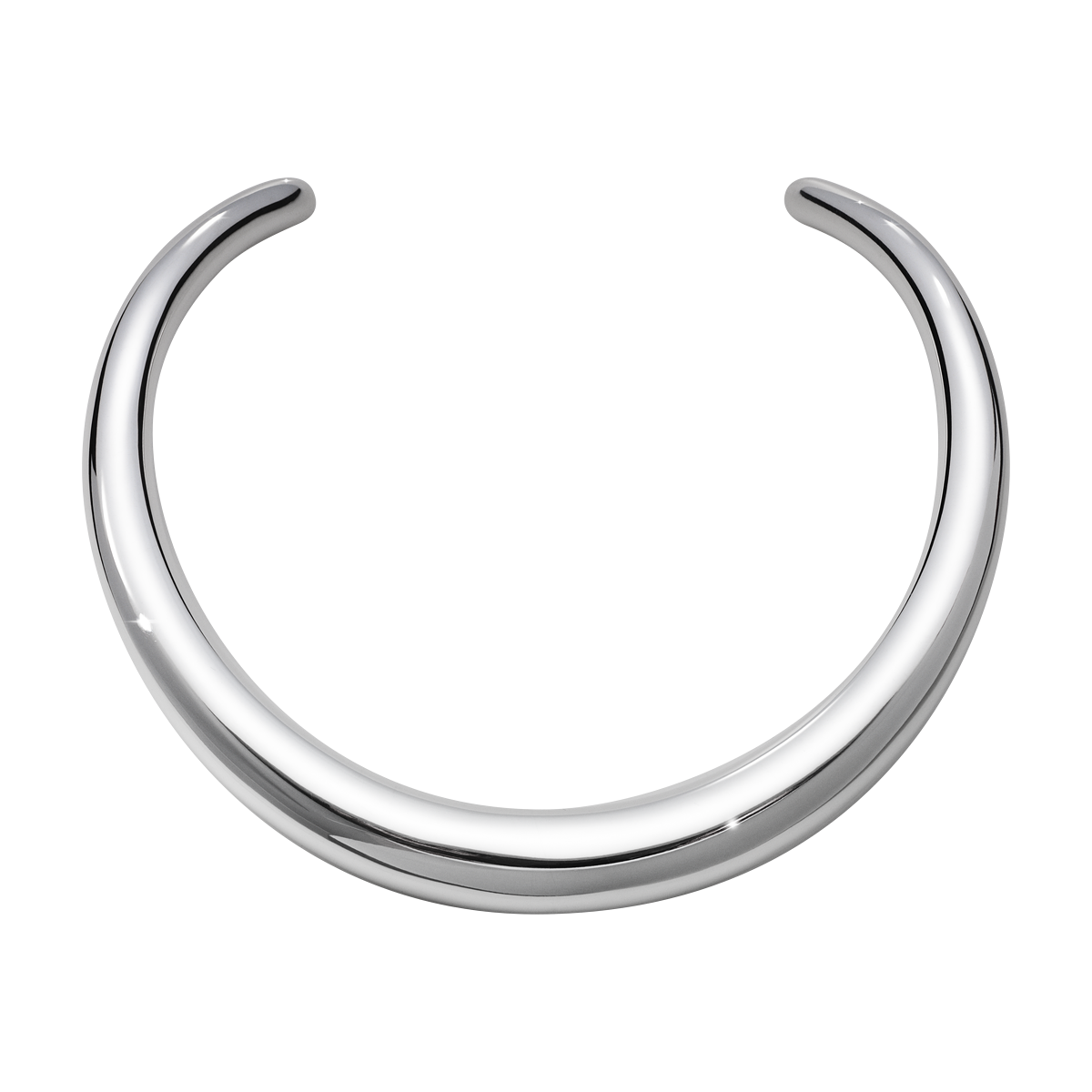 Aura sterling silver neck ring | Georg Jensen