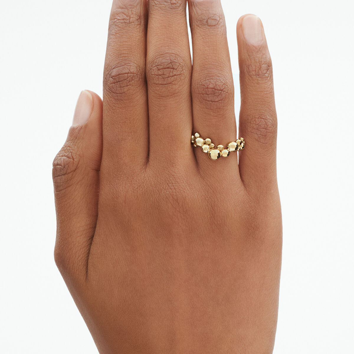 ムーンライト グレープ (MOONLIGHT GRAPES) リング – 18Kゴールド