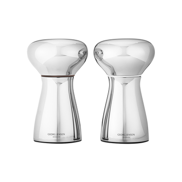 ALFREDO salt & pepper grinder set in steel, small | Georg Jensen
