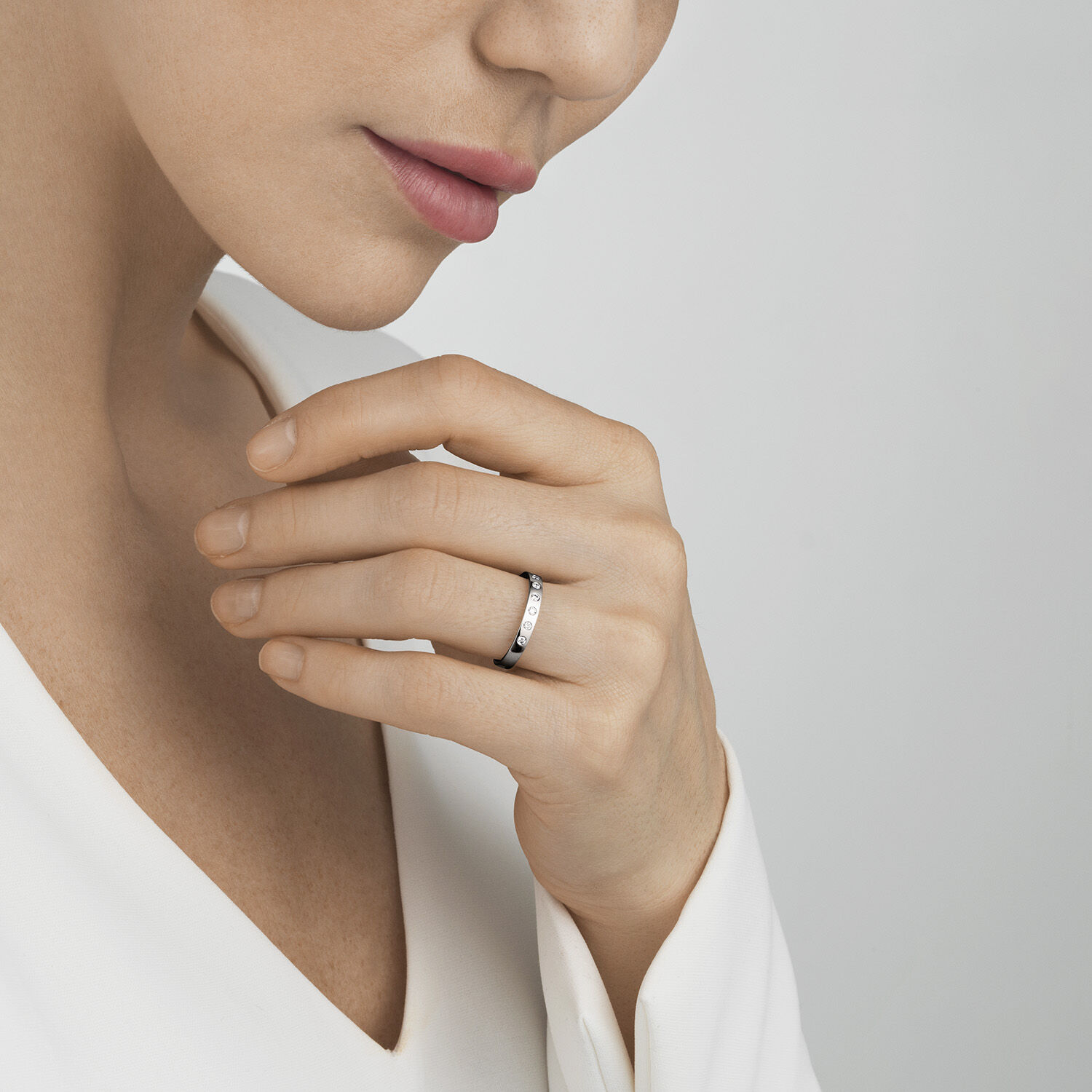 Georg jensen magic ring white gold sale