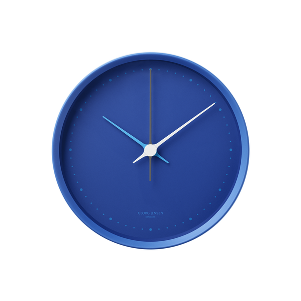 Koppel Wall Clock 10cm, Blue