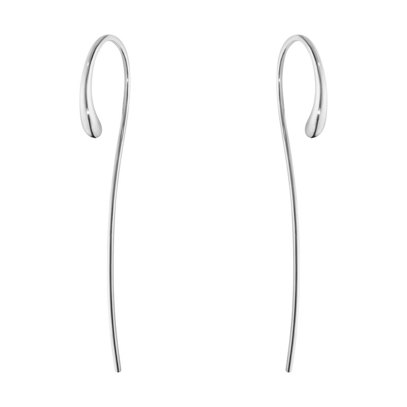 MERCY modern dangle earring in sterling silver | Georg Jensen