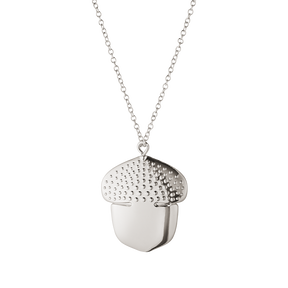 2018 Ornament Acorn - palladium plated