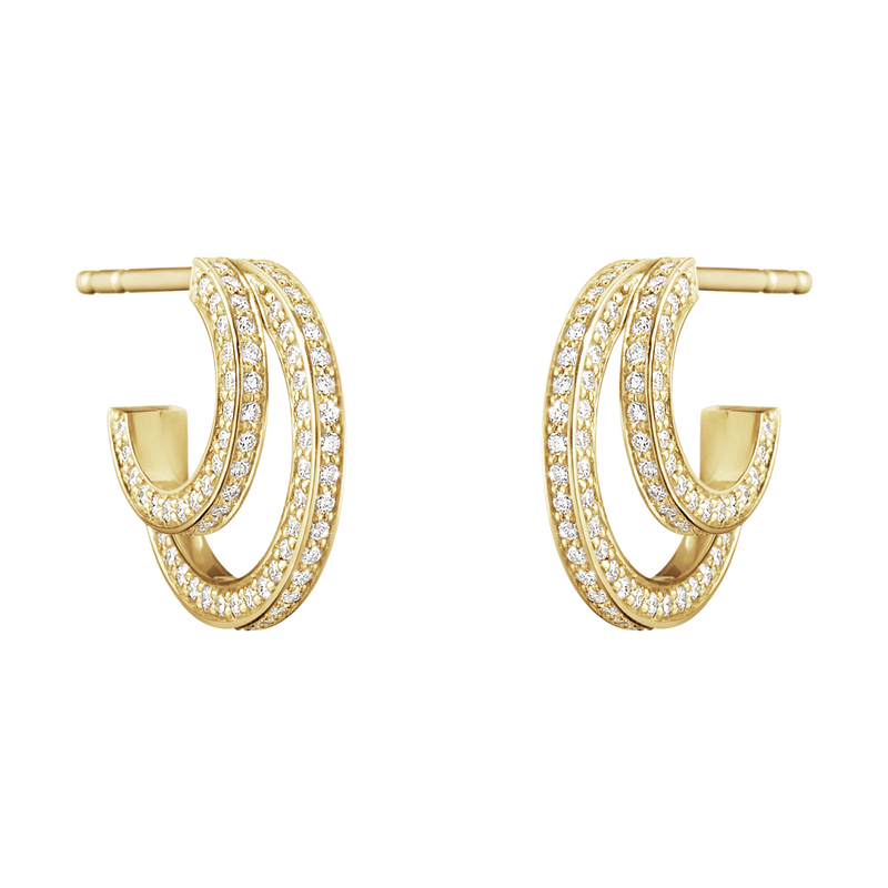 Georg jensen halo earrings clearance