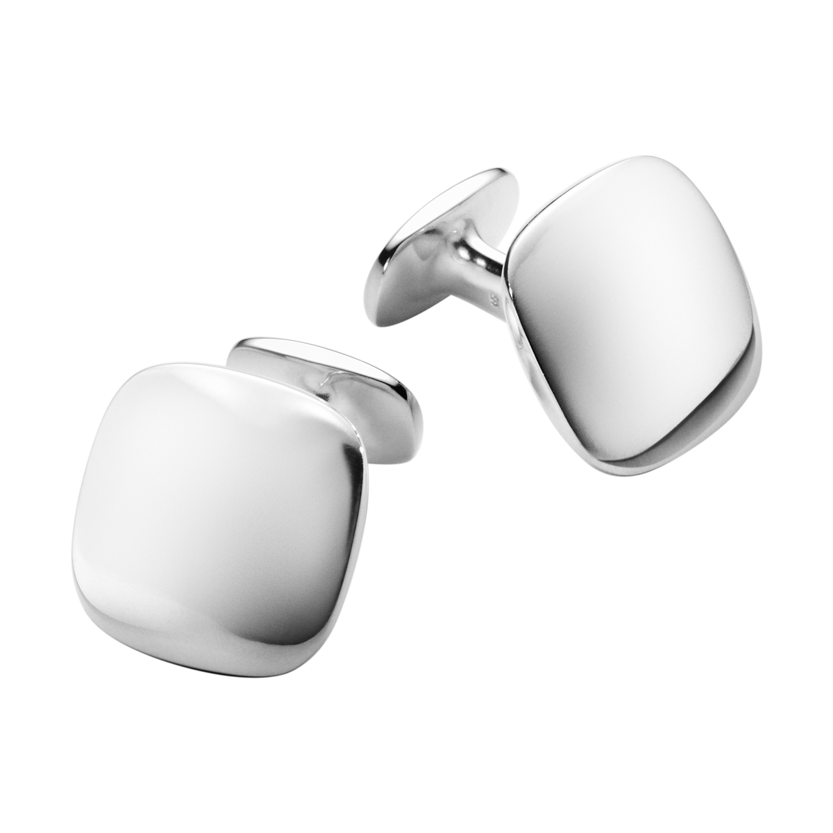 Men's classic sterling silver square cufflinks Jensen