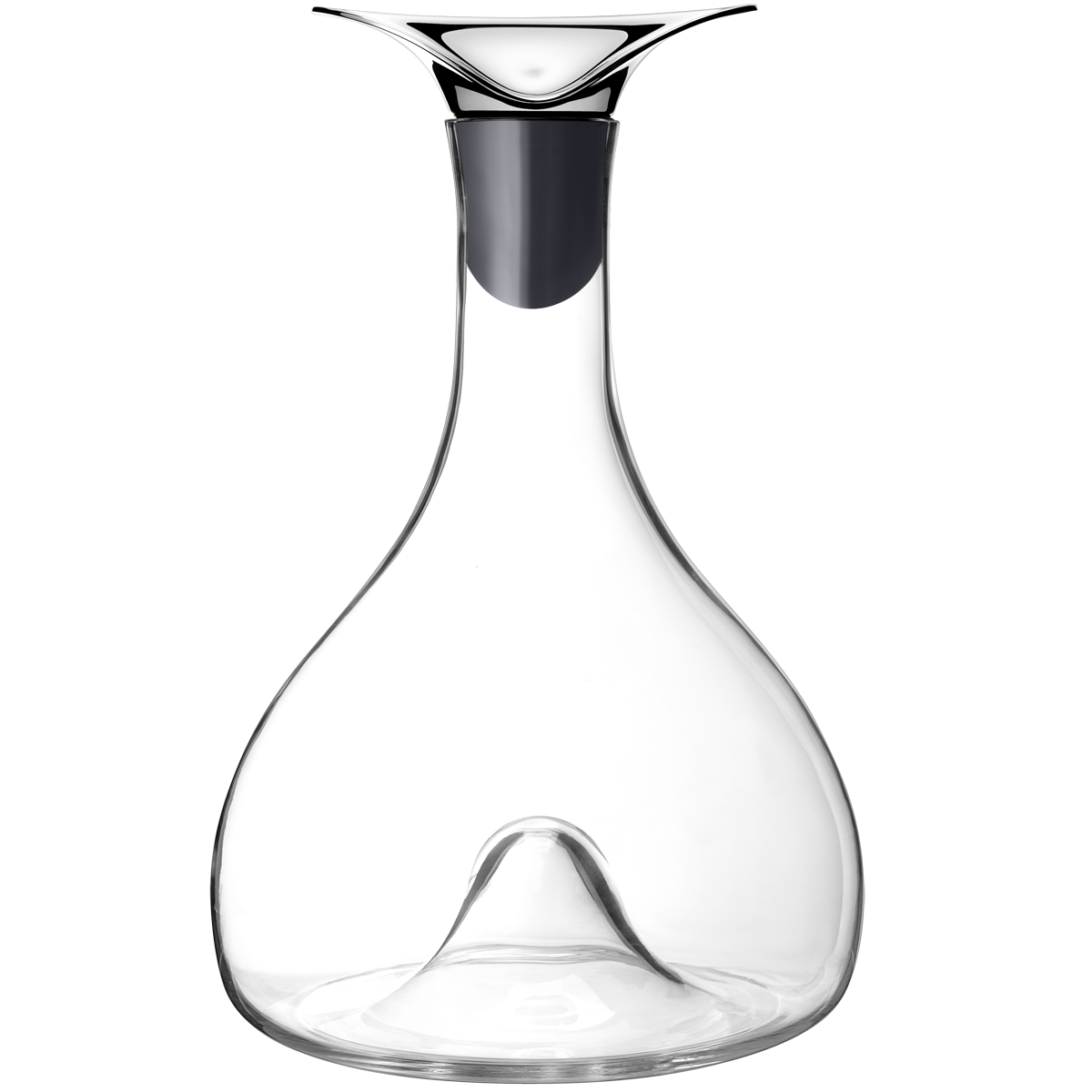 WINE carafe beautiful glass wine decanter Jensen