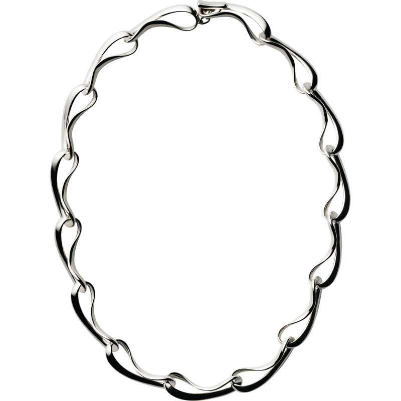 Georg jensen silver deals necklace