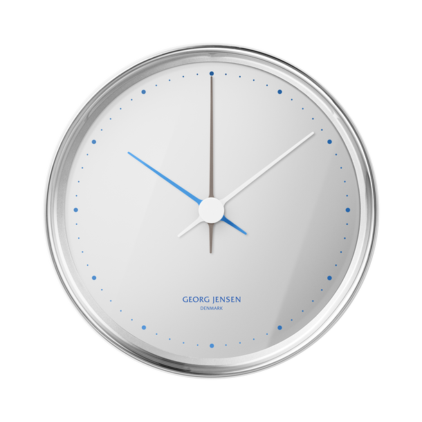 【 】 Koppel Wall Clock Georg Jensen KOPPEL 30 cm wall clock, stainless steel with