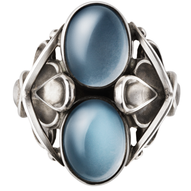 Georg Jensen ジョージジェンセン ブローチ ムーンライトブロッサム