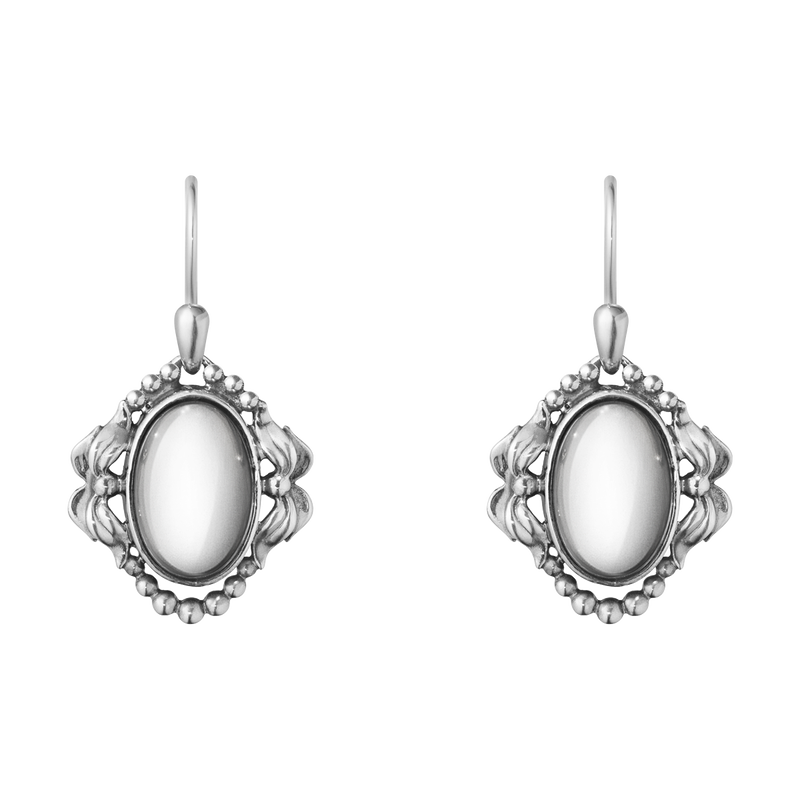 2022 Heritage Earrings In Oxidised Sterling Silver