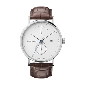 Designer Watches For Men Of Silver Gold And Leather Georg Jensen