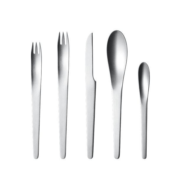 Arne Jacobsen 5 piece steel cutlery set | Georg Jensen