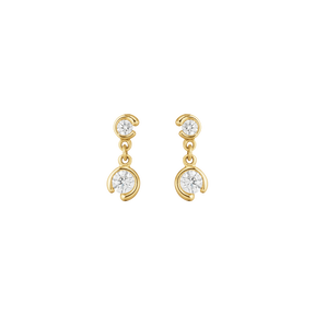 MERCY Double Solitaire Earring
