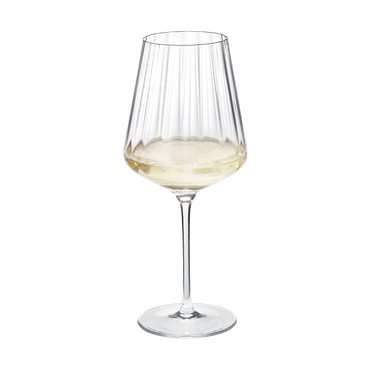 BERNADOTTE Weißweingläser, 6 stk. in weißer Verpackung - Design Inspiriert von Sigvard Bernadotte