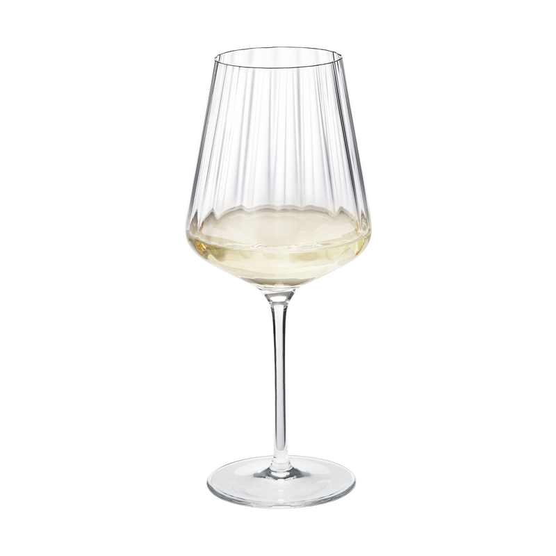 BERNADOTTE vittvinsglas, 6 st. i vit förpackning - Design Inspirerad av Sigvard Bernadotte