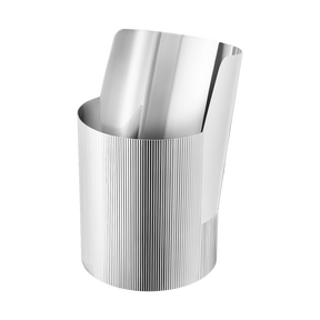 URKIOLA vase, stainless steel, large