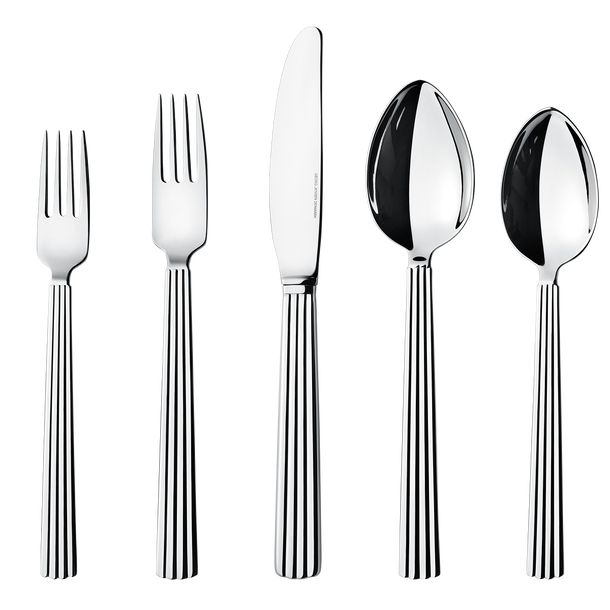Bernadotte 5 piece stainless steel cutlery set | Georg Jensen