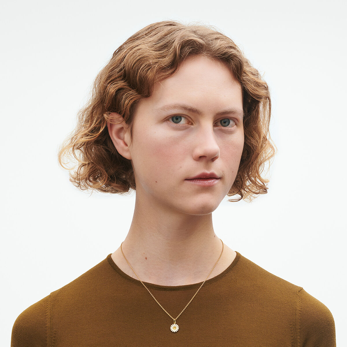 デイジー (DAISY)ペンダント - スターリングシルバー 18Kゴールド