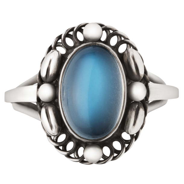 ジョージジェンセン ムーンライト ブロッサムリング ブルームーンストーン ムーンライト ブロッサム(MOONLIGHT BLOSSOM) リング I Georg Jensen