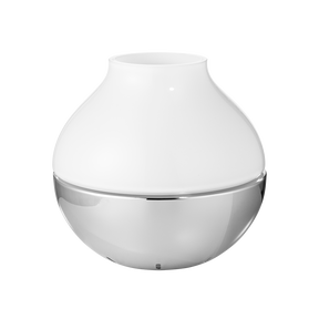 KOPPEL hurricane candleholder- stainless steel and glass, medium