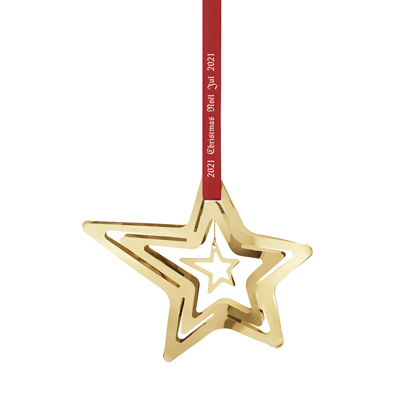 2021 weihnachtsmobile sternschnuppe vergoldet
