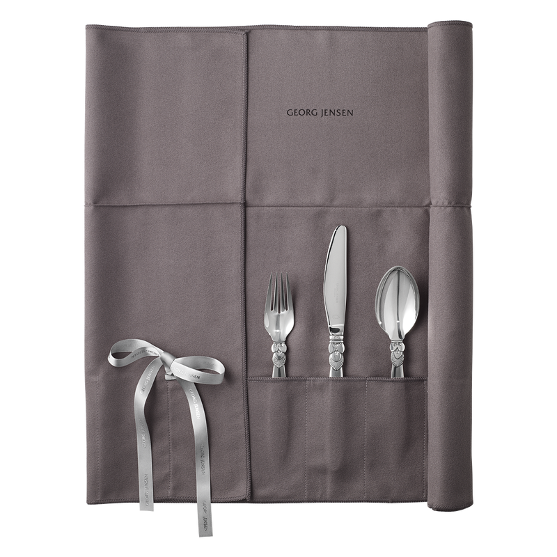 Silver cutlery bag, large