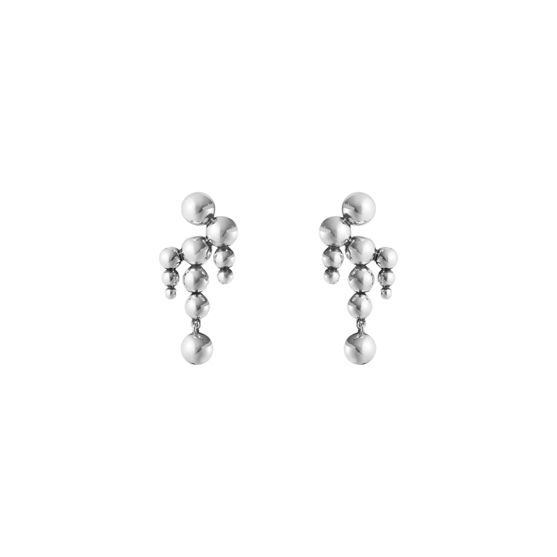 MOONLIGHT GRAPES Chandelier Earrings in sterling silver