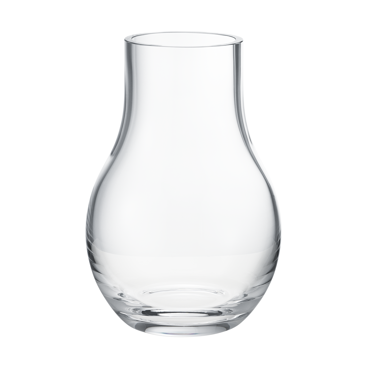 CAFU Vase, Small, in clear glass
