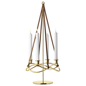 SEASON Extension for candleholder, gold plated